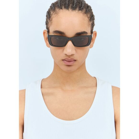 Gucci Women Crystal-Logo Sunglasses